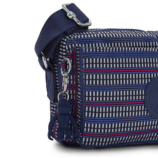 Bolsos Cruzados Kipling Abanu Printed Azules | MX 1037QM